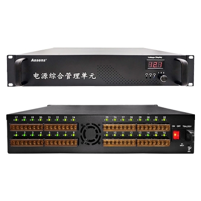 2U機(jī)架式電源交流球機(jī)集中供電安防監(jiān)控光貓開關(guān)數(shù)顯電壓可調(diào)19寸